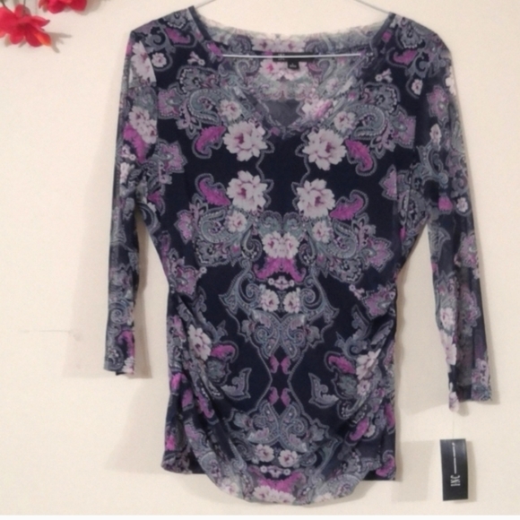 NWT! INC International Concepts Blouse - Picture 1 of 7